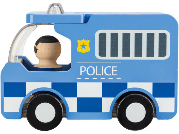 Assorted Wooden Toy Cars
