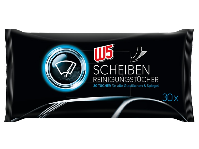 W5 Scheiben-Reinigungstücher