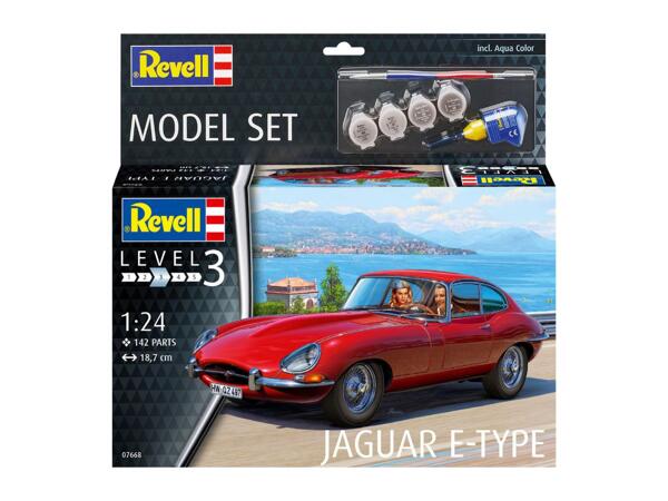 Revell Jaguar E-Type Coupé Model Car Kit