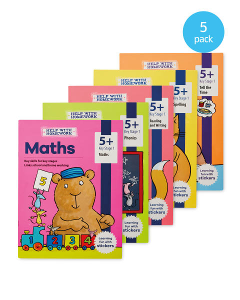 5+ Essentials Workbook 5-Pack