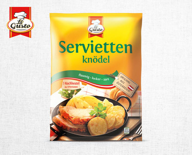LE GUSTO Serviettenknödel im Kochbeutel