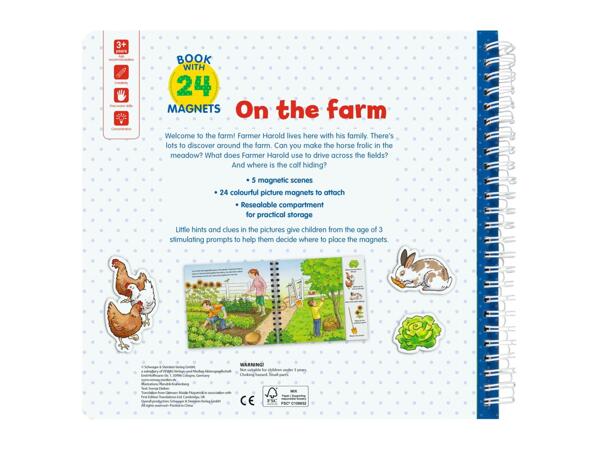 Kids' Magnetic Book - On the Farm