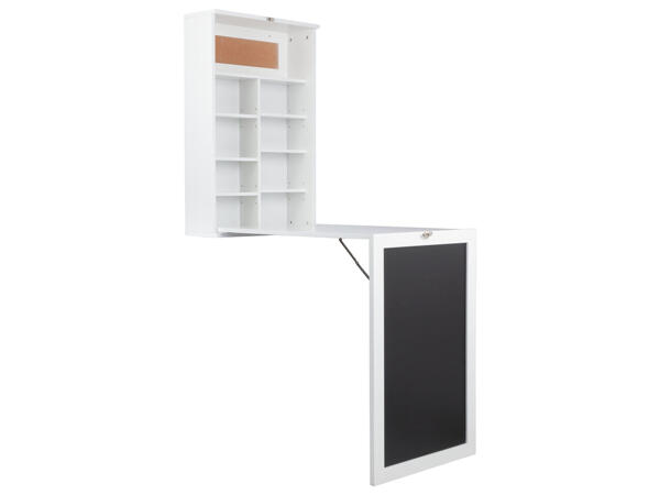 Bookcase with Fold- Out Desk