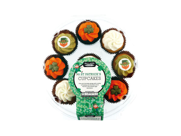 St Patricks Day Indulgent Cupcake Platter