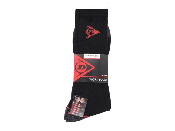 Dunlop Men's Work Socks - 3 Pairs