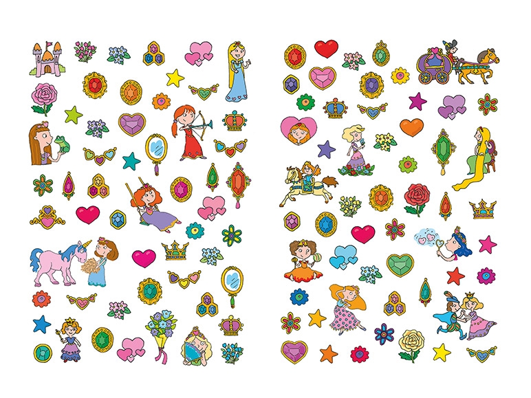 Kids' Sticker Craft Book
