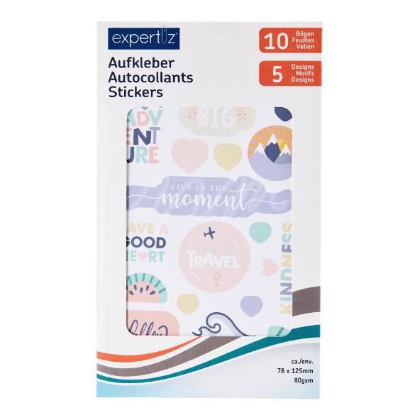 EXPERTIZ(R) 				Aufkleber, 10 Blatt