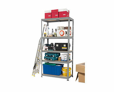 WORKZONE 5-Tier Heavy-Duty Chipboard Shelving