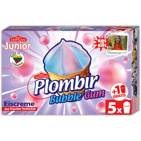 Plombir Bubble Gum Eis