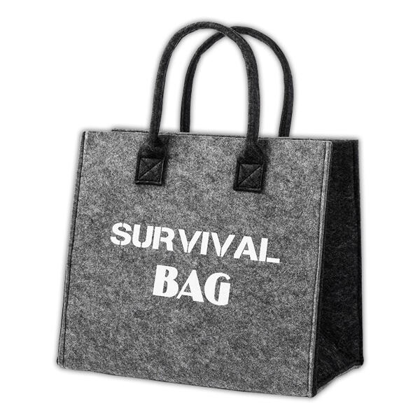Tasche in Filzoptik