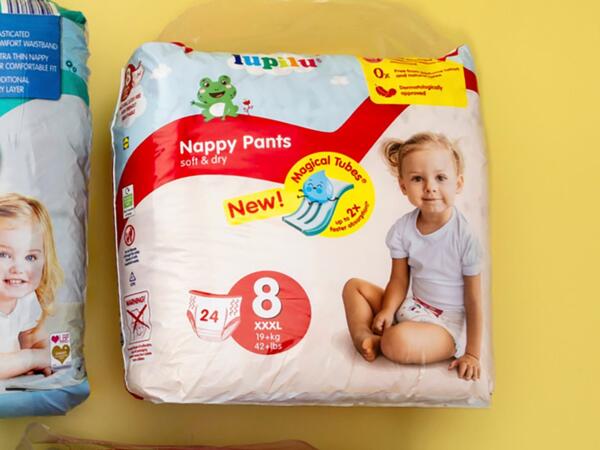 Nappy Pants Size 8