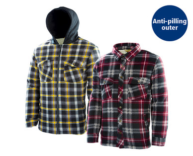 Sherpa Lined Padded Work Shirt