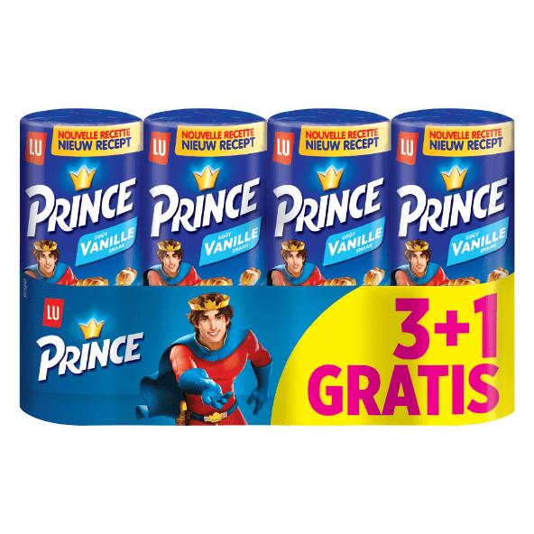 Lu Prince vanillebiscuits, 4-pack