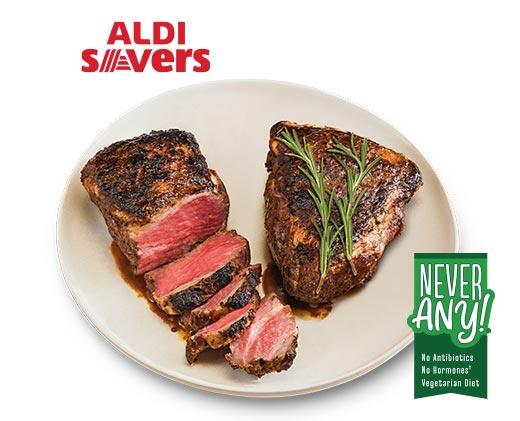 Never Any! Seasoned Lamb Leg Steaks