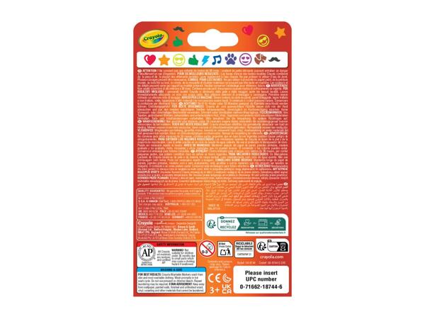 Crayola Mini Stamper Markers - 10 Pack