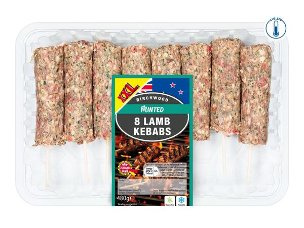 XXL 8 Minted Lamb Kebabs