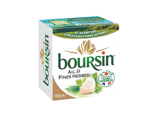 Boursin fromage ail et fines herbes