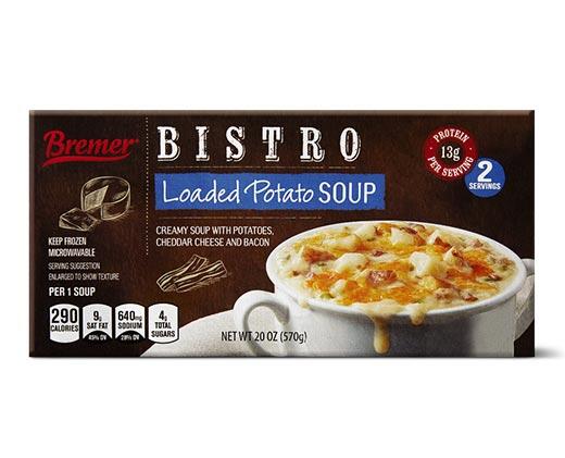 Bremer Bistro Loaded Potato or Grilled Cheese Tomato Soup