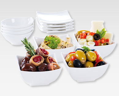VERSO DESIGN(R) Beilagen-/Tapas-Schälchen-Set, 4-teilig