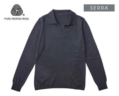 Women's Merino Wool Polo Top