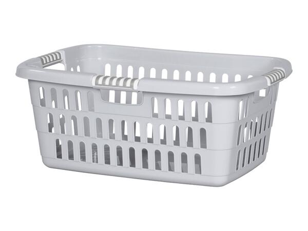W5 Grey Laundry Basket