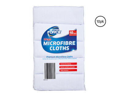 Microfibre Cloths Mega 10pk