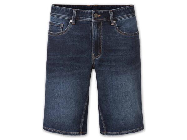 Herren Sweat Denim Bermudas