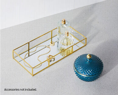 Glass Trinket Box or Jewellery Tray