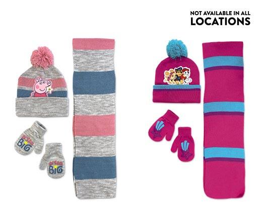 Children's Hat, Glove & Scarf Set