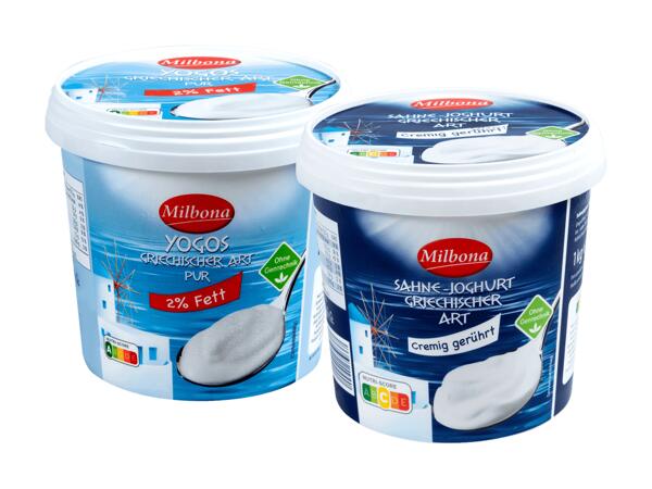 Joghurt nach griechischer Art