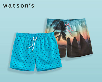 WATSON'S Herren-Beach und Schwimmshorts