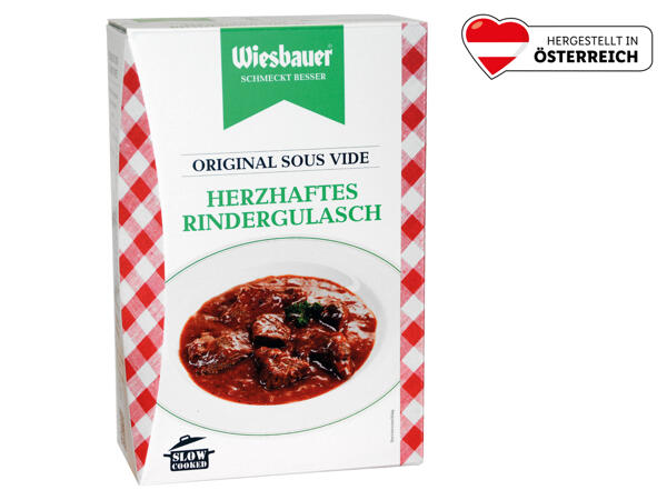 Wiesbauer Rindergulasch Sous-Vide