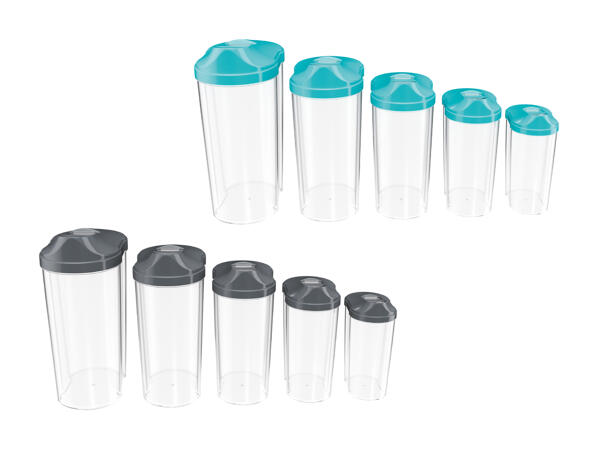Set de boîtes de conservation, 5 pièces