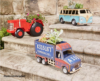 Metal Car Planters