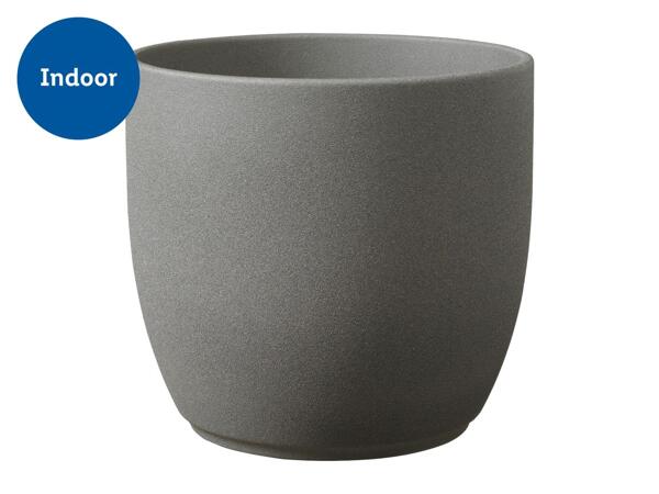 Ceramic Pot Round 24cm Stone