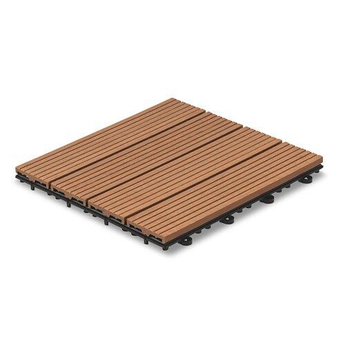 HOME DELUXE WPC Klickfliesen BAVARO Hellbraun 3 m²