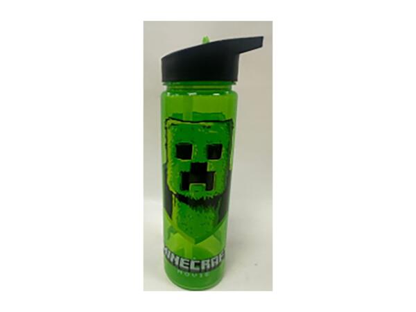 600ml Character Water Bottle - Minecraft
