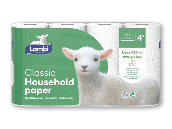LAMBI Toiletpapir eller køkkenrulle