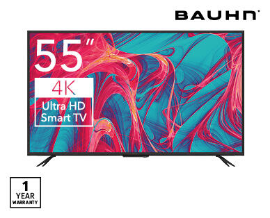 55" 4K Ultra HD Smart TV with Netflix