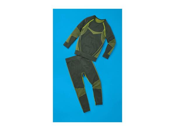 Lupilu Younger Kids' Green Seamless Base Layer Set - 2 Piece Set