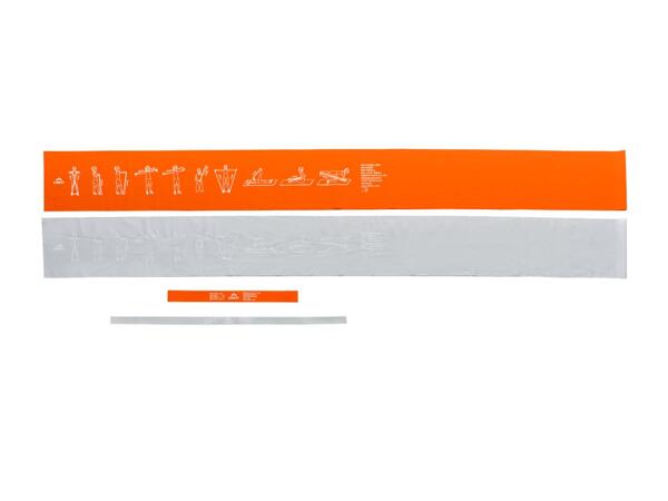 CRIVIT Light To Medium Resistance Bands - Set of 4