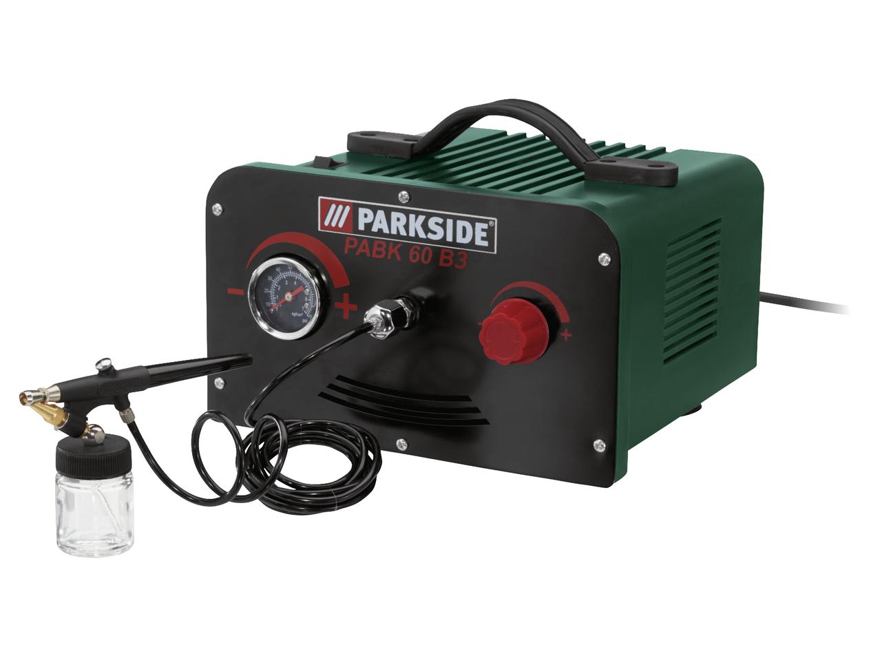 Parkside 180W Airbrush Set