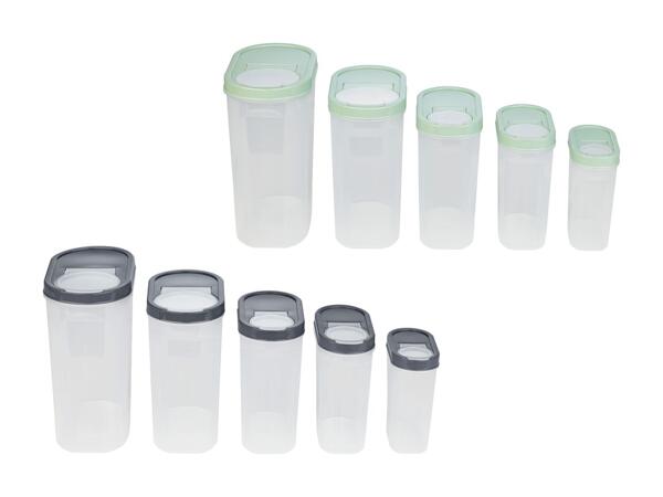 Set de boîtes de conservation, 5 pièces