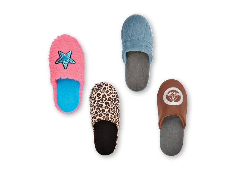 ESMARA/LIVERGY Ladies' or Men's Slippers