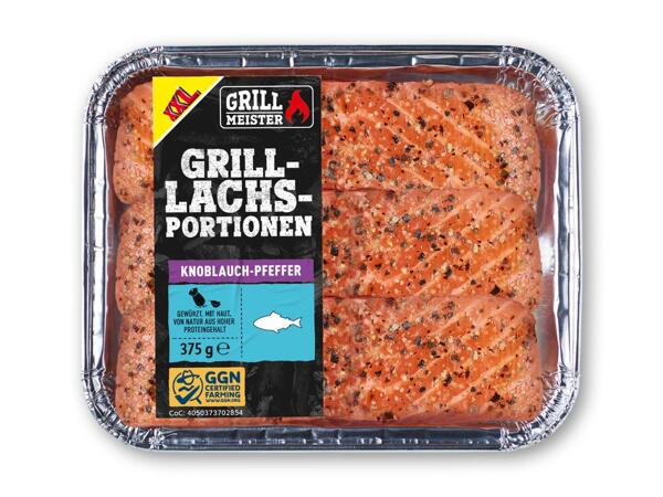 Grill-lakseportioner