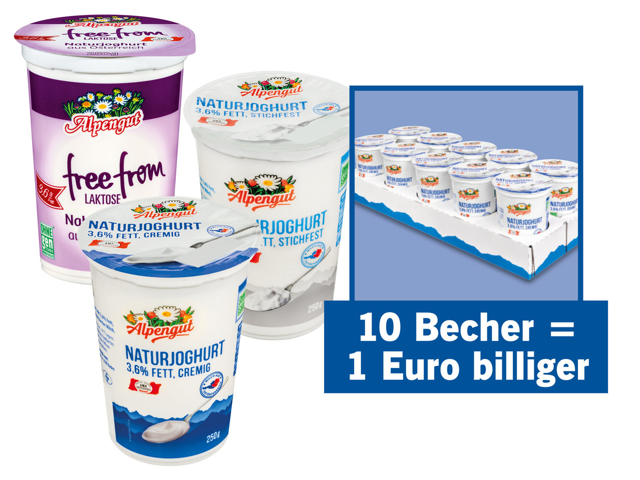ALPENGUT Naturjoghurt 3,6%