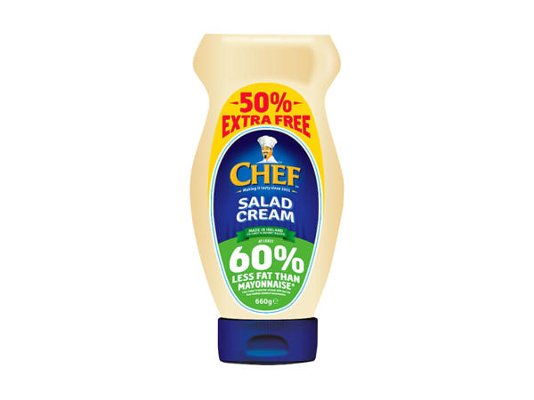 Chef Salad Cream with 50% Extra Free
