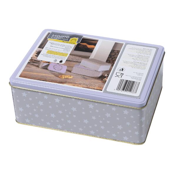 HOME CREATION KITCHEN(R) 				Boîtes de biscuits de Noël, 3 pcs