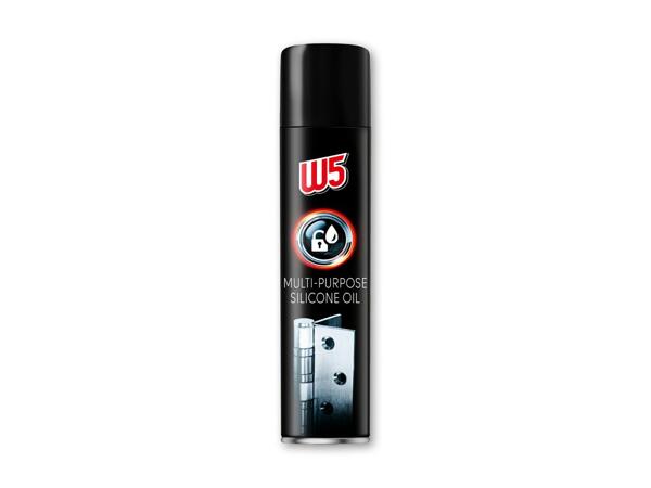 W5 Universel silikonespray eller rustfjerner