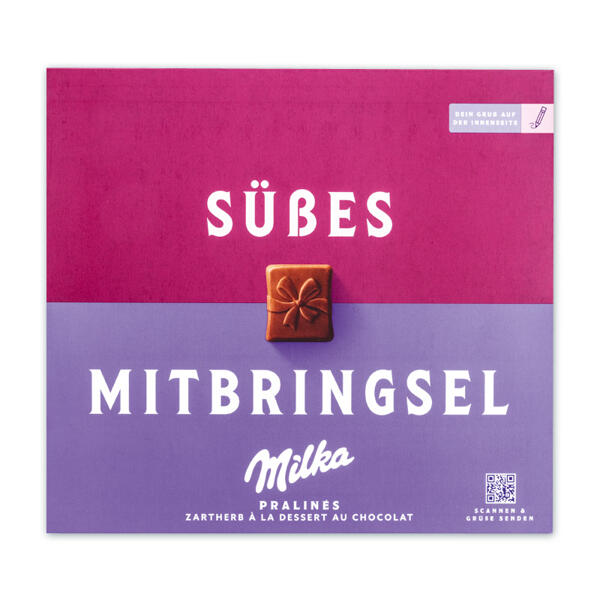 Sag es mit Pralinés